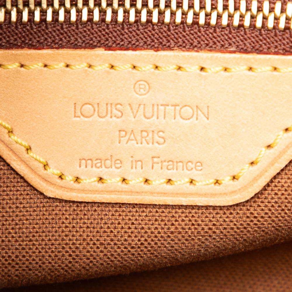 Louis Vuitton B Louis Vuitton Brown Monogram Canvas Fabric Monogram Trotteur France