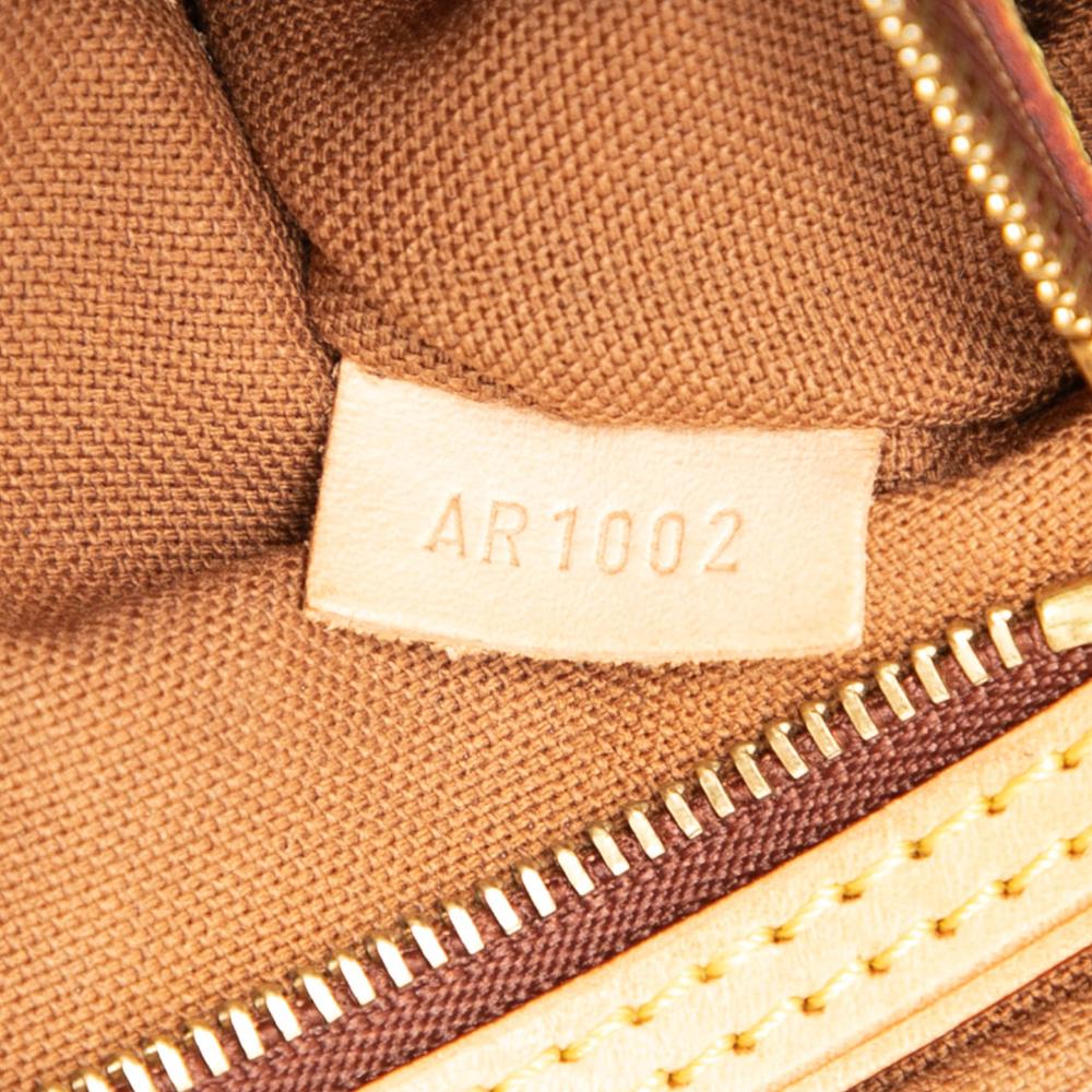 Louis Vuitton B Louis Vuitton Brown Monogram Canvas Fabric Monogram Trotteur France