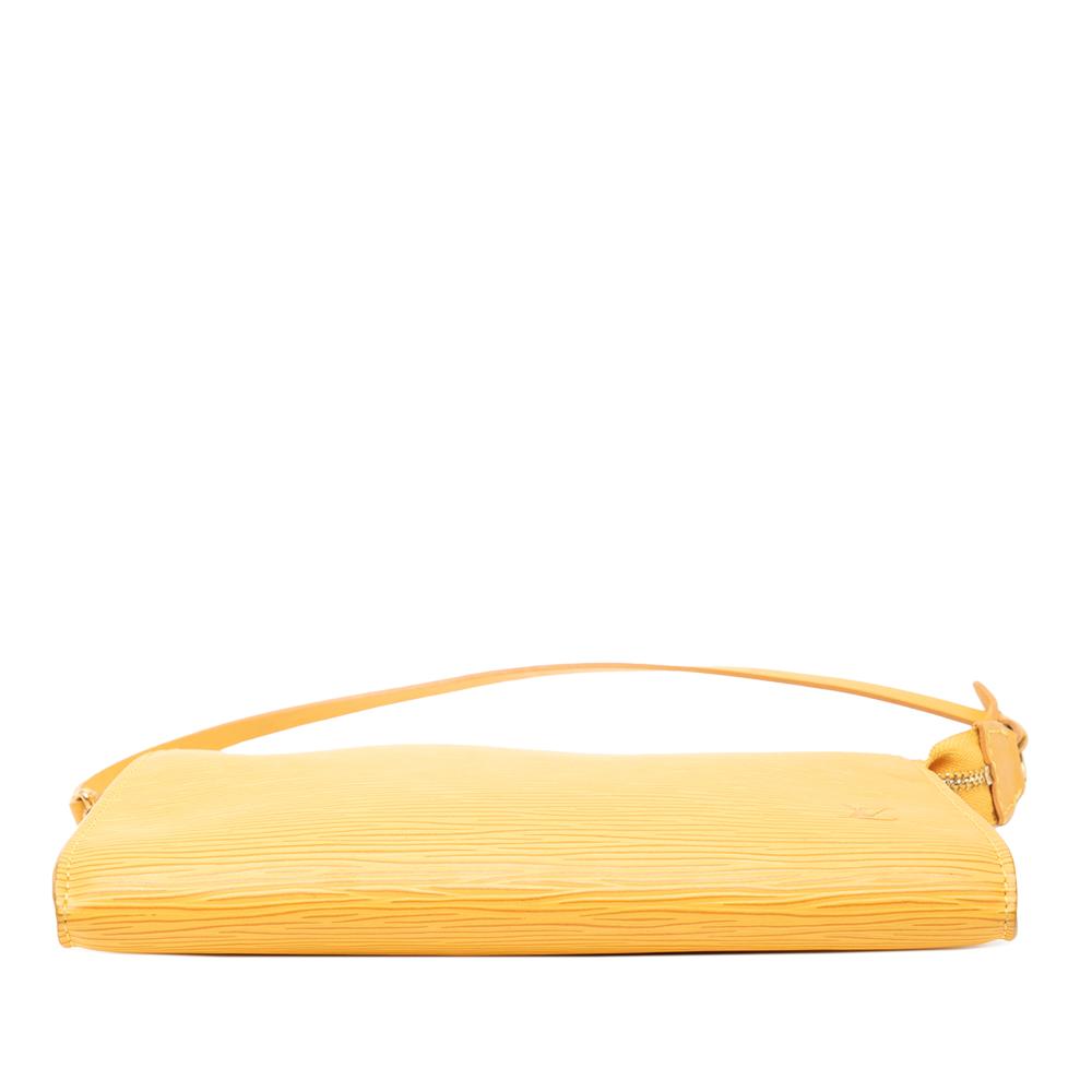 Louis Vuitton B Louis Vuitton Yellow Epi Leather Leather Epi Pochette Accessoires France