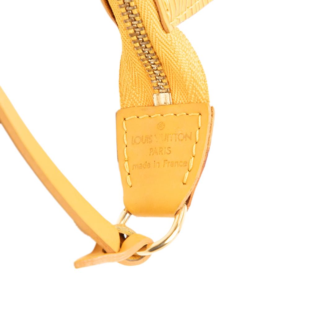 Louis Vuitton B Louis Vuitton Yellow Epi Leather Leather Epi Pochette Accessoires France