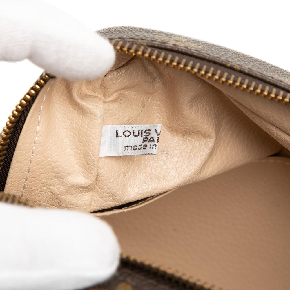Louis Vuitton AB Louis Vuitton Brown Monogram Canvas Fabric Monogram Trousse Toilette 28 France