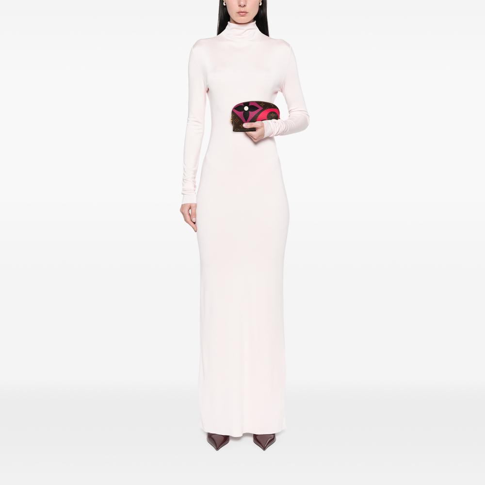 Louis Vuitton AB Louis Vuitton Brown Monogram Canvas Fabric Monogram Game On Cosmetic Pouch France