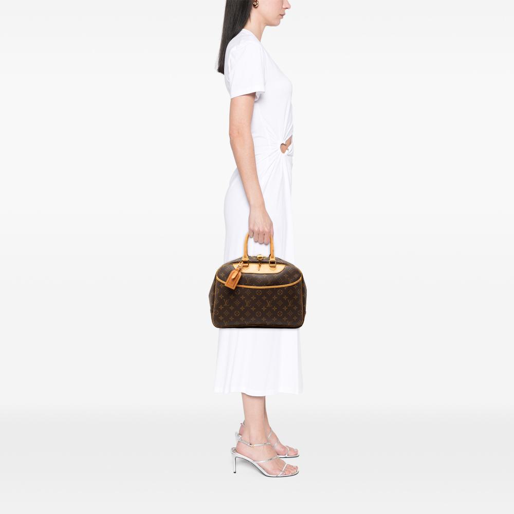 Louis Vuitton B Louis Vuitton Brown Monogram Canvas Fabric Monogram Deauville France