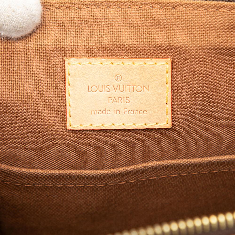 Louis Vuitton B Louis Vuitton Brown Monogram Canvas Fabric Monogram Popincourt Haut France