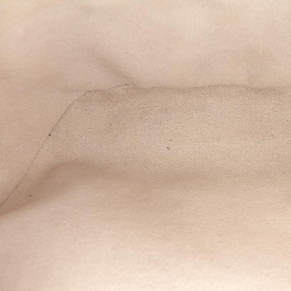 Louis Vuitton AB Louis Vuitton Brown Beige Monogram Empreinte Leather Bicolor Giant Mini Bumbag Italy