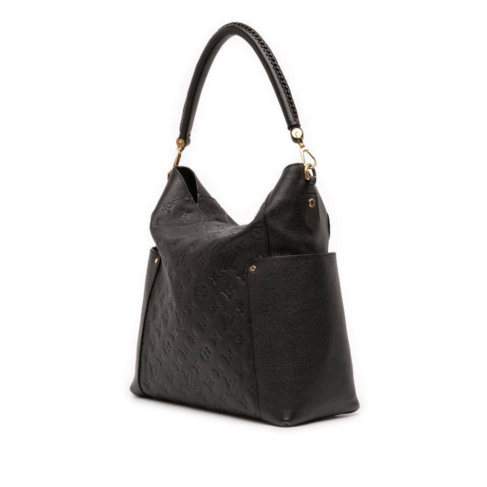 Louis Vuitton B Louis Vuitton Black Monogram Empreinte Leather Bagatelle Spain