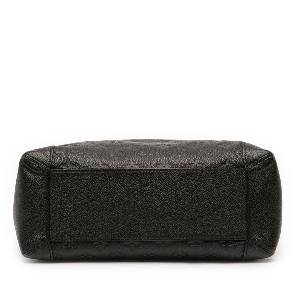 Louis Vuitton B Louis Vuitton Black Monogram Empreinte Leather Bagatelle Spain