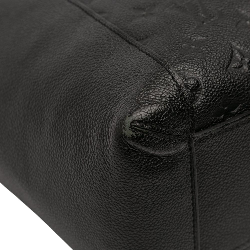 Louis Vuitton B Louis Vuitton Black Monogram Empreinte Leather Bagatelle Spain