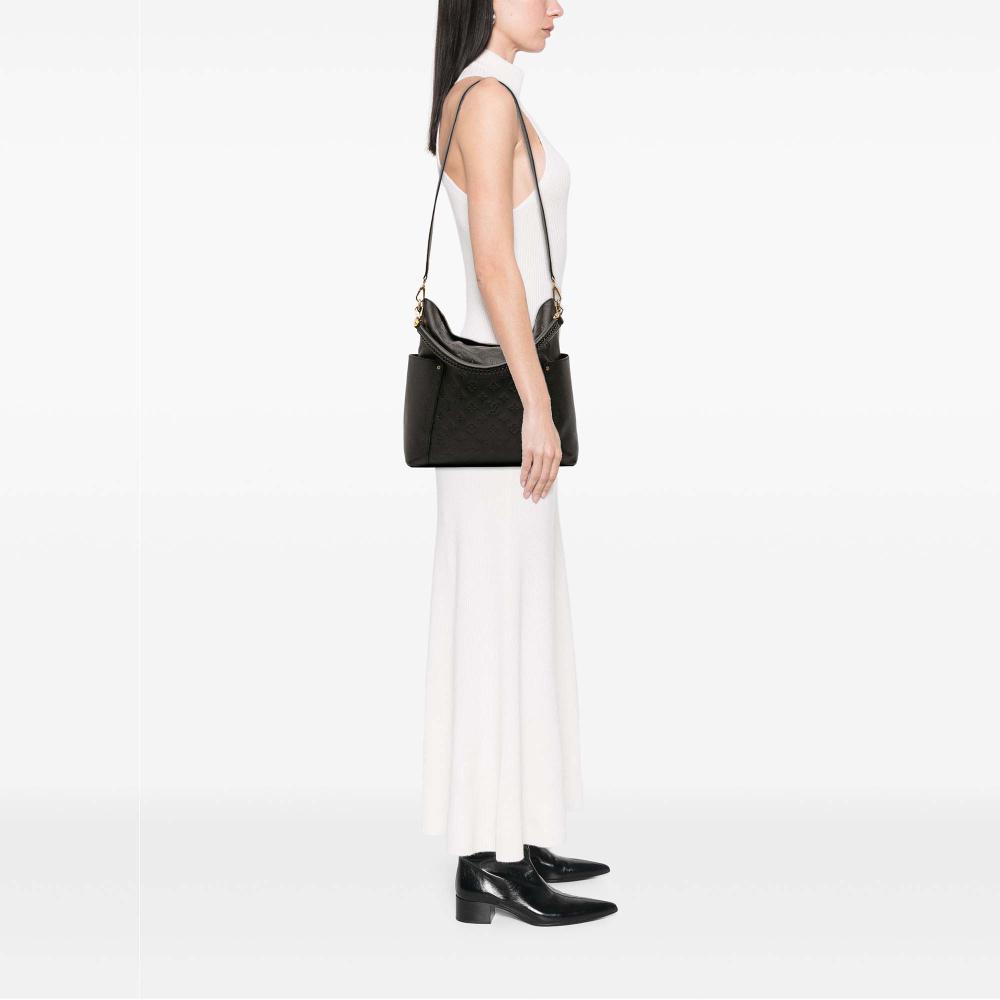 Louis Vuitton B Louis Vuitton Black Monogram Empreinte Leather Bagatelle Spain