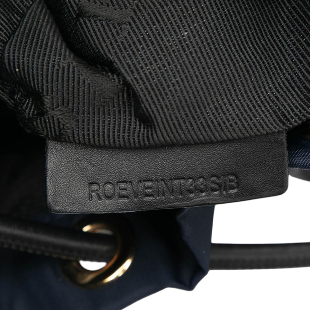 Burberry B Burberry Blue Navy Nylon Fabric Small Rucksack Backpack Romania