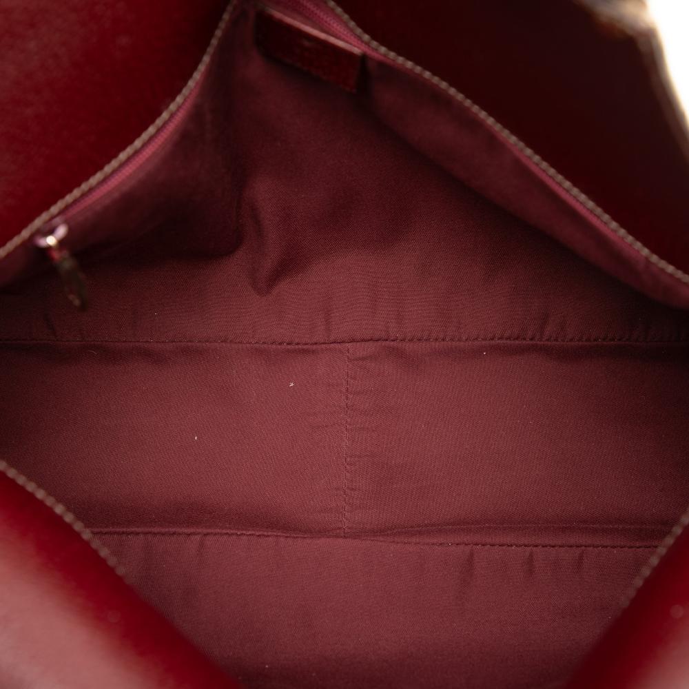 Gucci B Gucci Brown Beige Canvas Fabric GG Shoulder Bag Italy