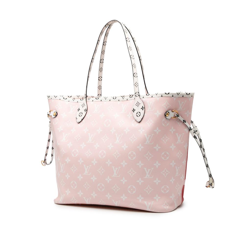 Louis Vuitton AB Louis Vuitton Red Monogram Canvas Fabric Monogram Giant Neverfull MM France