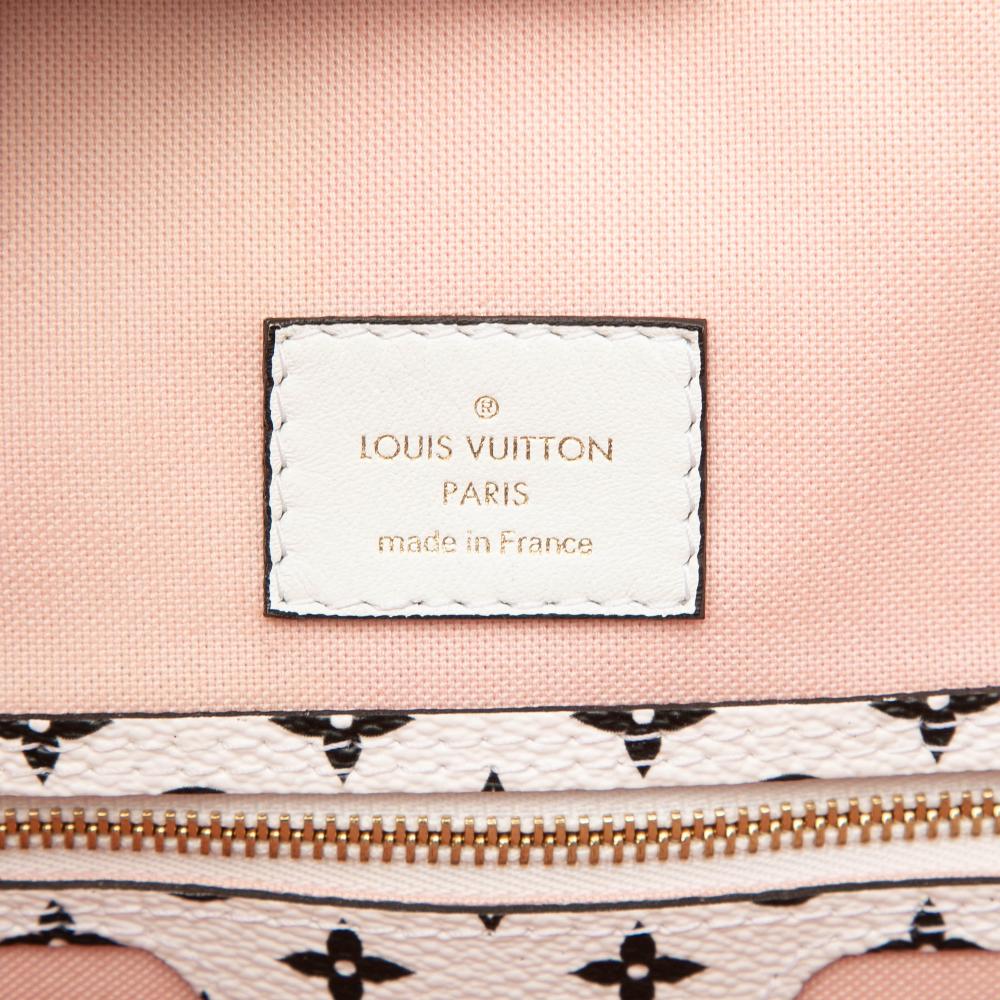 Louis Vuitton AB Louis Vuitton Red Monogram Canvas Fabric Monogram Giant Neverfull MM France