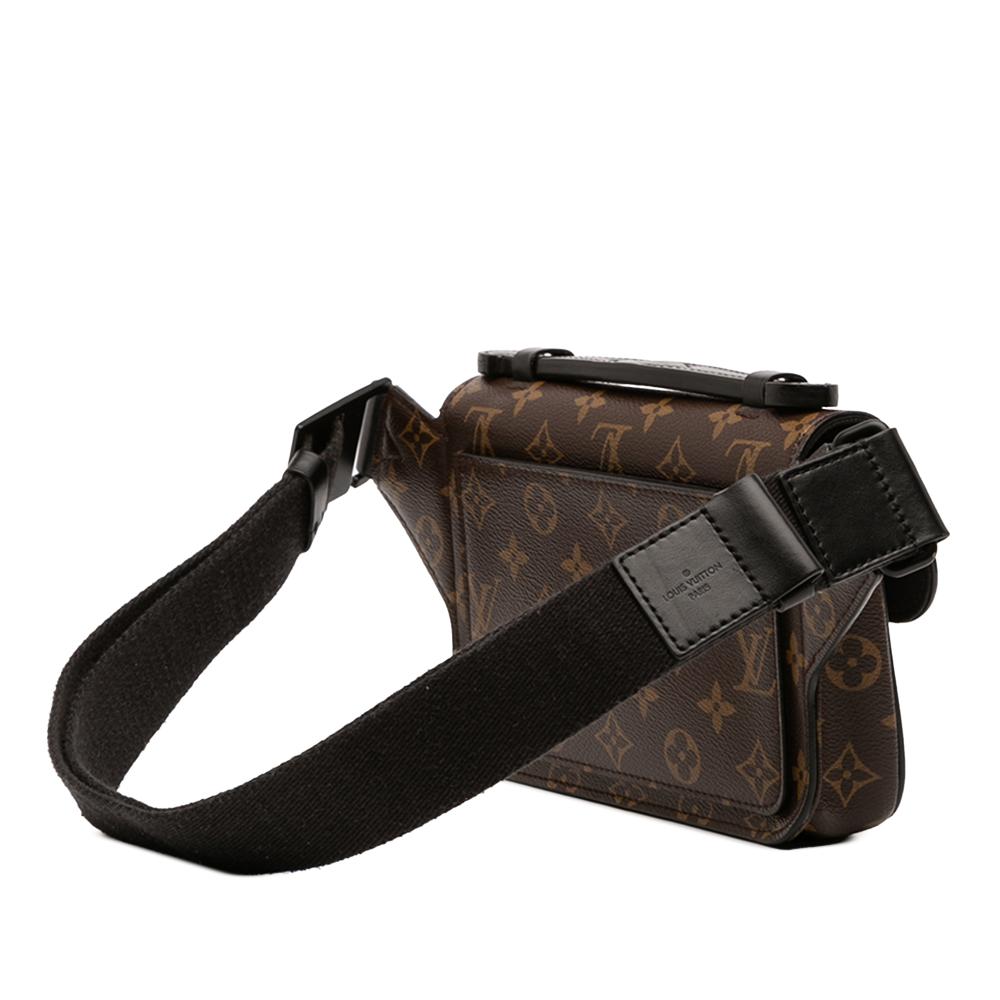 Louis Vuitton B Louis Vuitton Brown Monogram Canvas Fabric Monogram S Lock Sling Spain