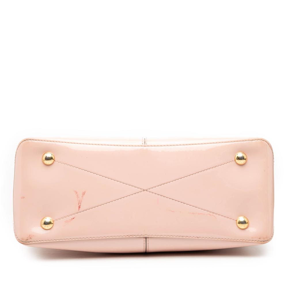 Louis Vuitton B Louis Vuitton Pink Light Pink Vernis Leather Leather Vernis Miroir Tote France