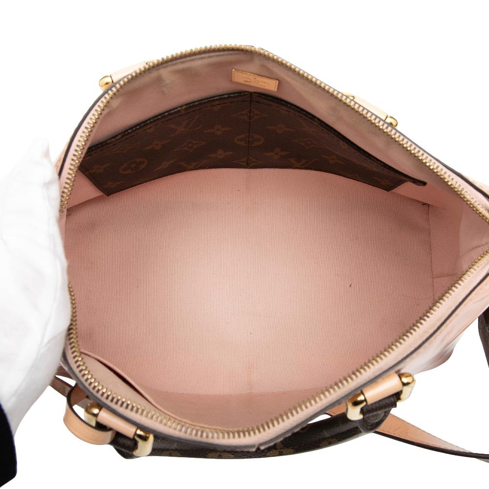 Louis Vuitton B Louis Vuitton Pink Light Pink Vernis Leather Leather Vernis Miroir Tote France