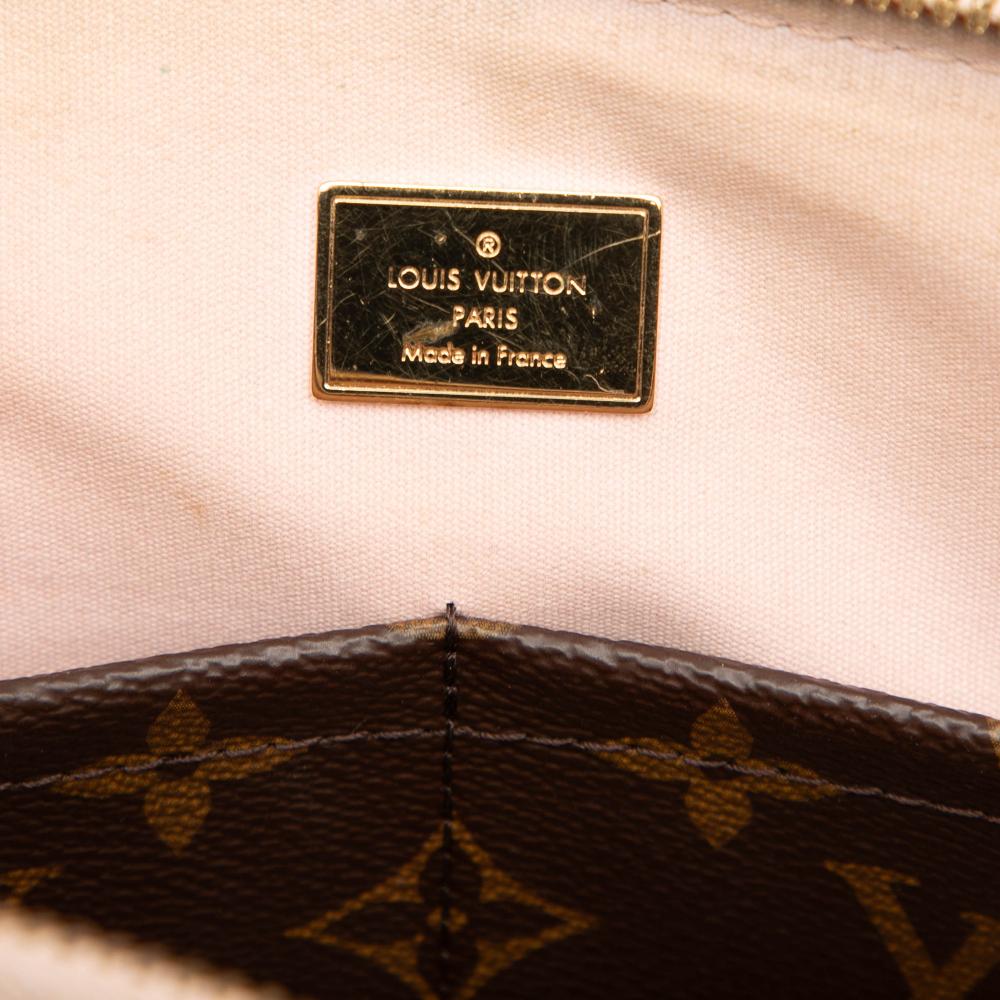 Louis Vuitton B Louis Vuitton Pink Light Pink Vernis Leather Leather Vernis Miroir Tote France