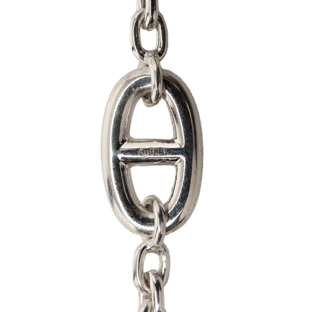 Hermès AB Hermès Silver SV925 / Sterling Silver Metal Sterling Silver Farandole Long Necklace 160 France