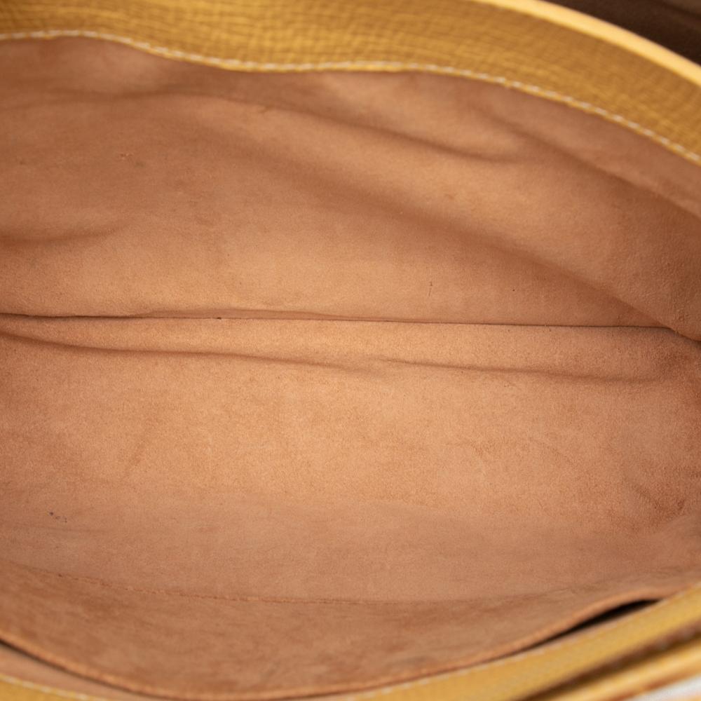 Loewe B LOEWE Yellow Mustard Calf Leather Tote Italy