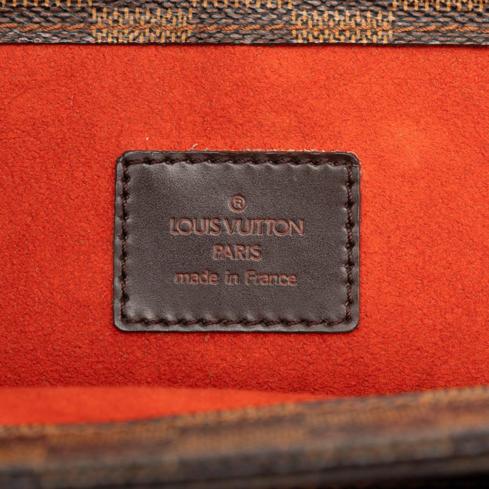 Louis Vuitton B Louis Vuitton Brown Damier Canvas Fabric Damier Ebene Parioli PM France