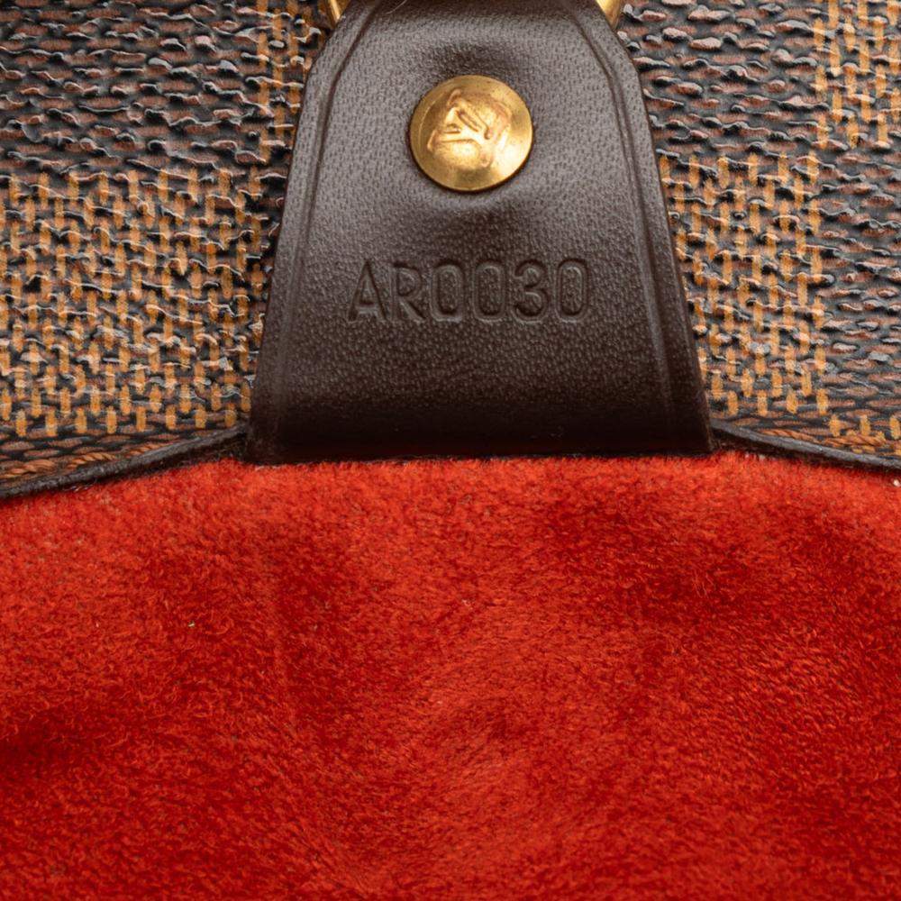 Louis Vuitton B Louis Vuitton Brown Damier Canvas Fabric Damier Ebene Parioli PM France