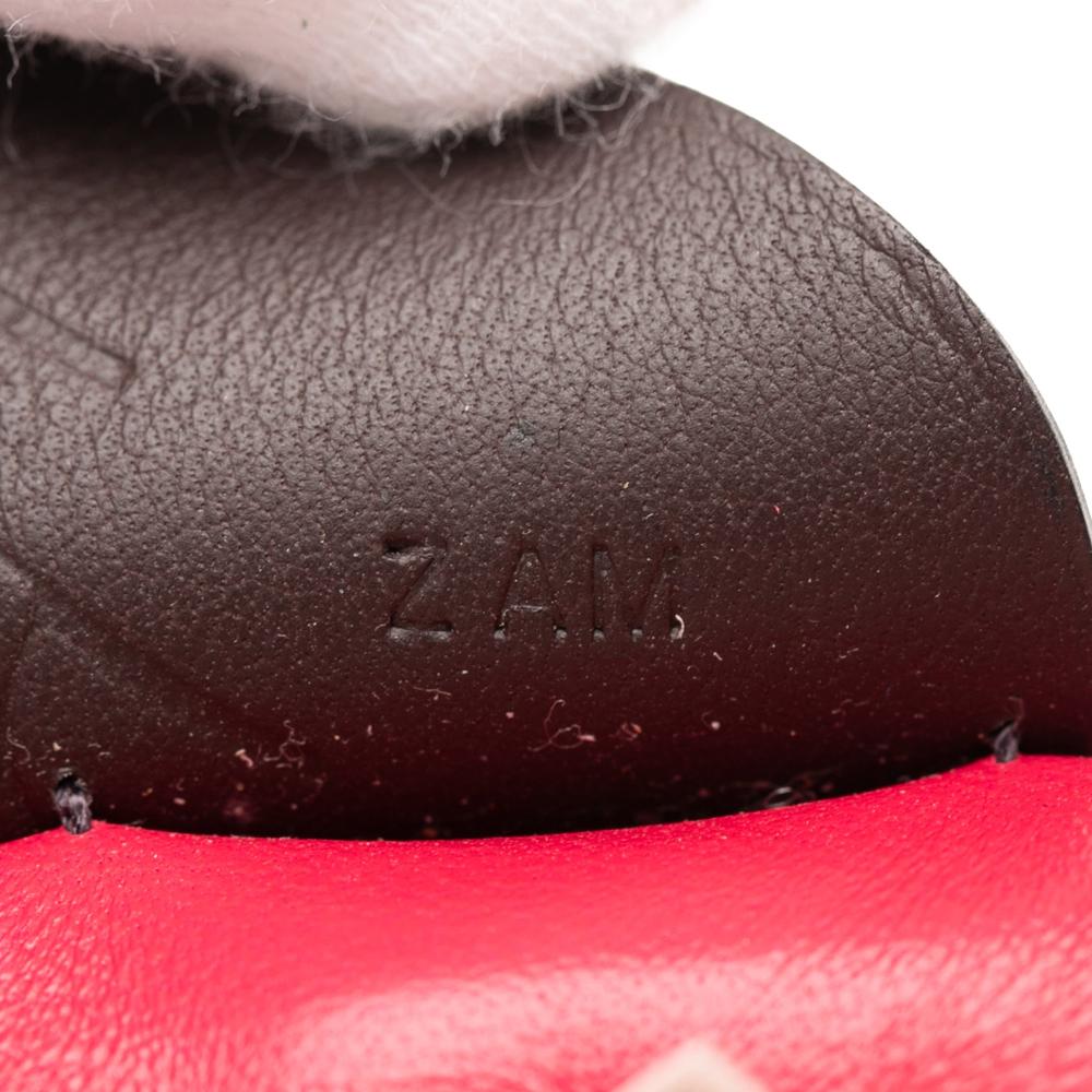 Hermès Pink Milo Lambskin and Swift Grigri Rodeo Pegase Bag Charm PM France