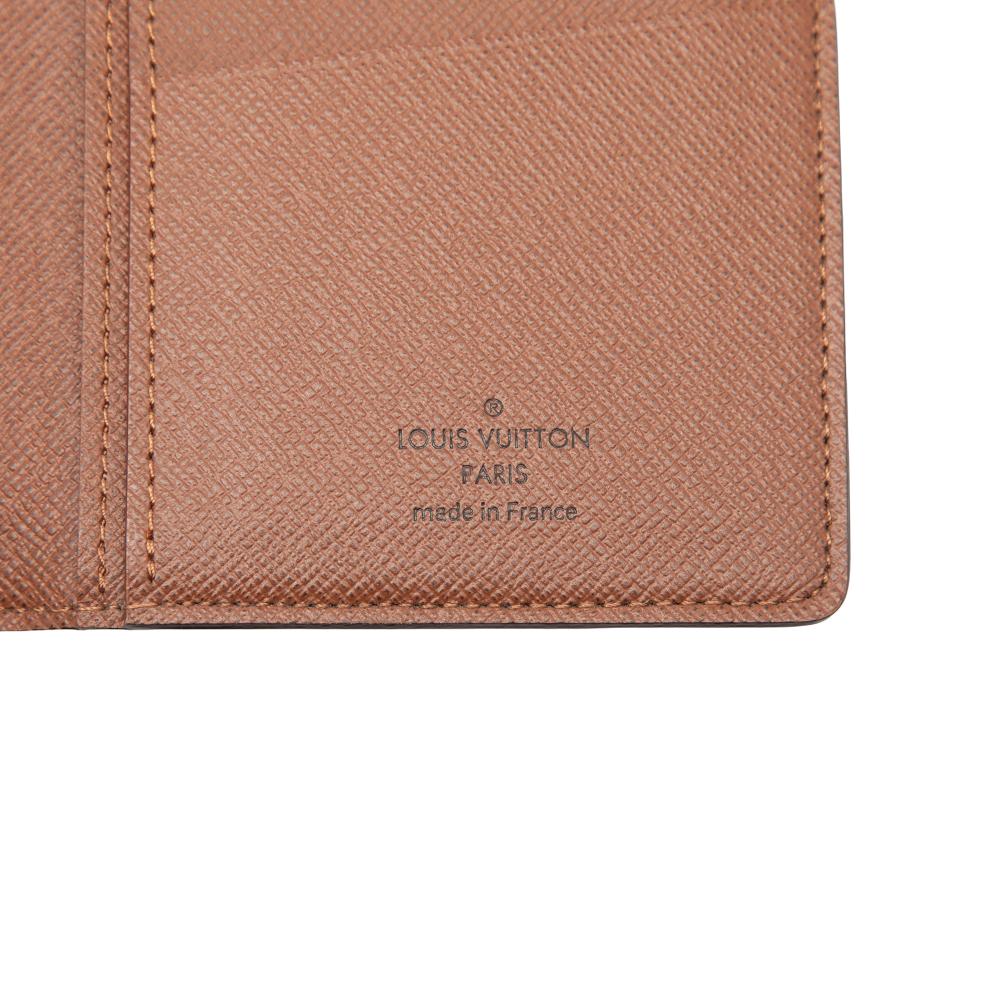 Louis Vuitton AB Louis Vuitton Brown Monogram Canvas Fabric Monogram Brazza Wallet France