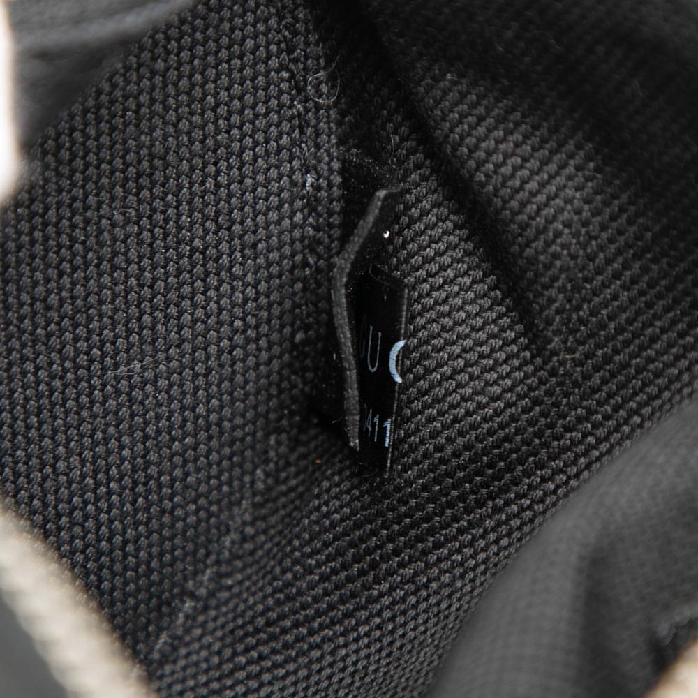 Gucci AB Gucci Black Calf Leather Mini Blondie Barrel Shoulder Bag Italy