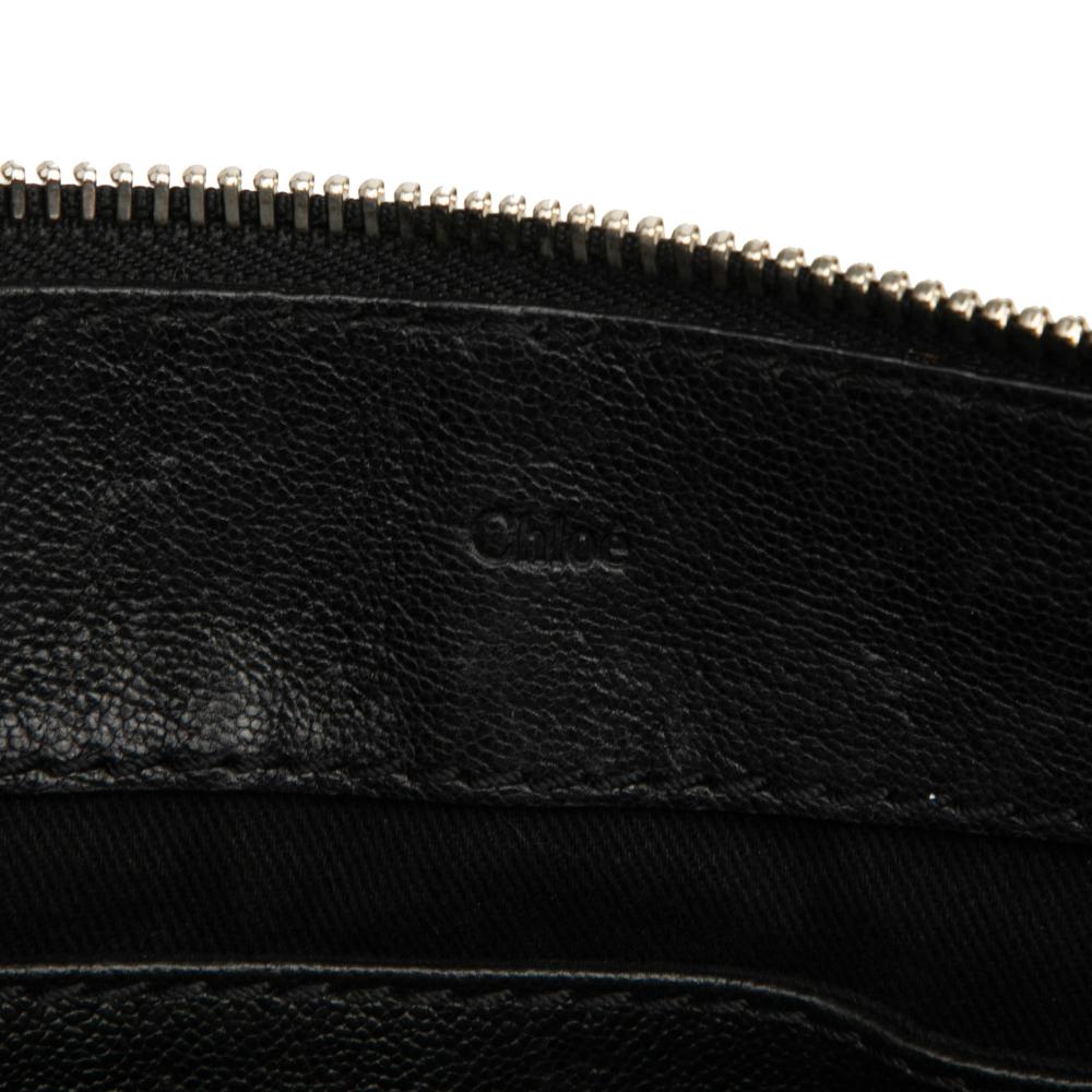 Chloé B Chloé Black Calf Leather Kerala Shoulder Bag Romania