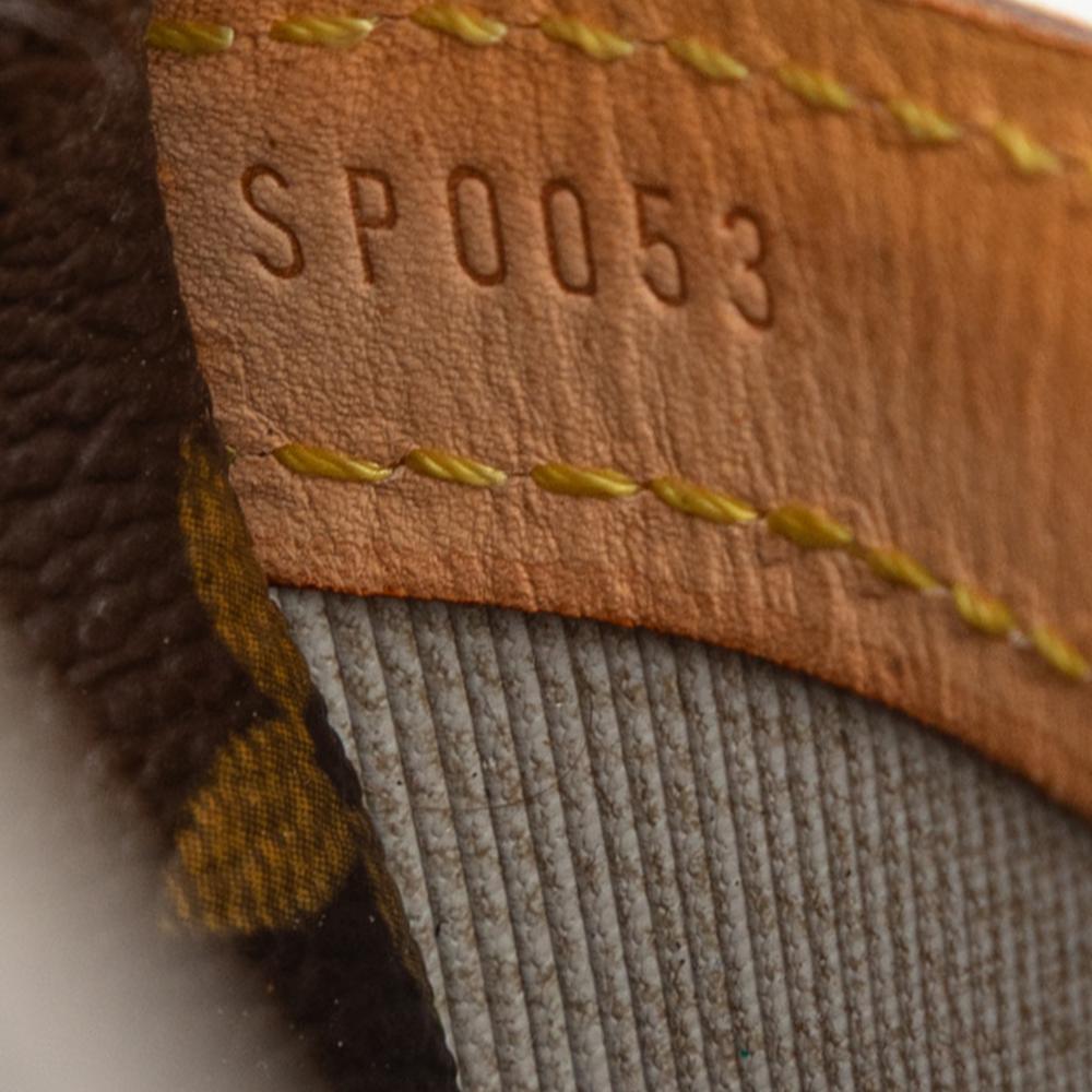 Louis Vuitton B Louis Vuitton Brown Monogram Canvas Fabric Monogram Reporter PM France