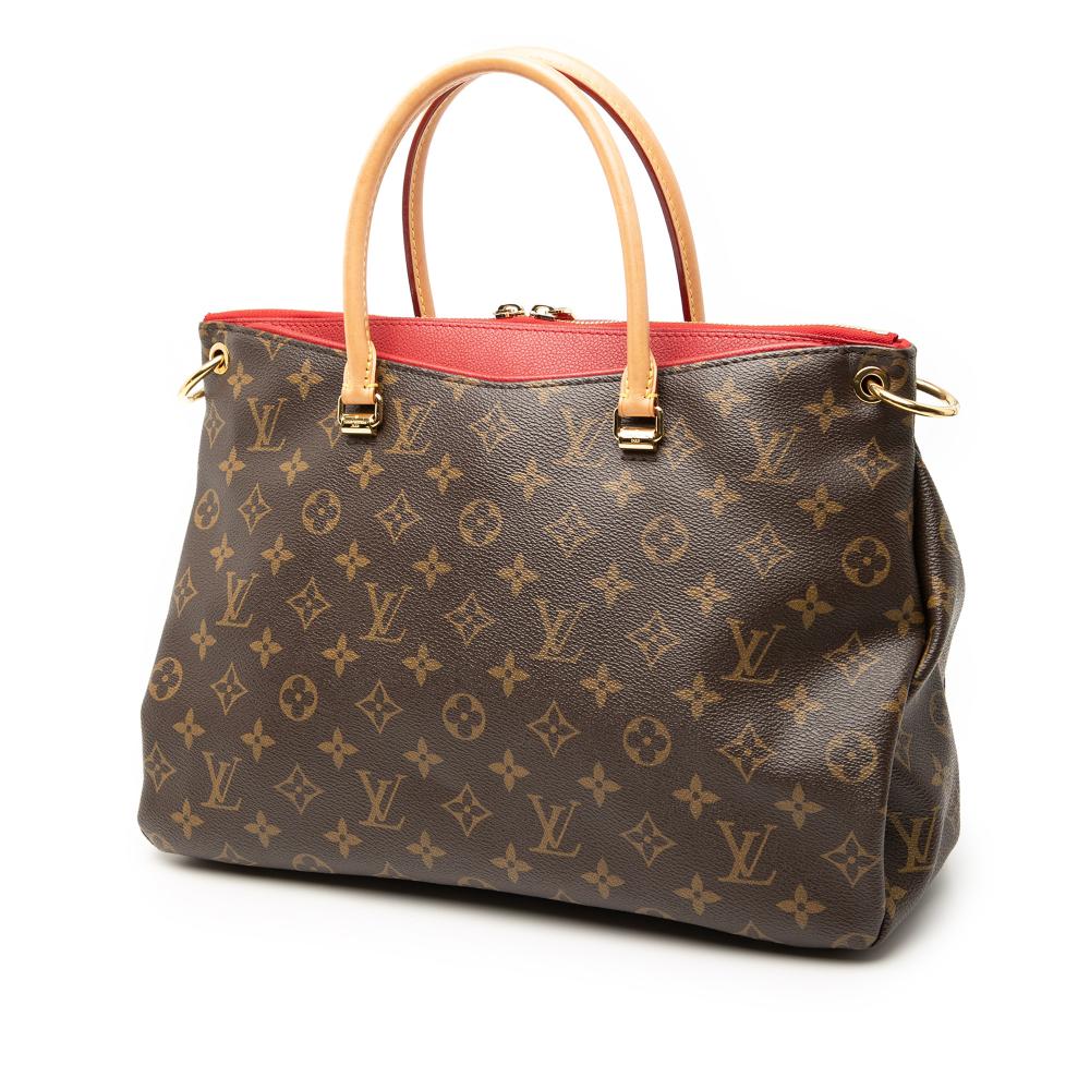 Louis Vuitton B Louis Vuitton Brown Monogram Canvas Fabric Monogram Pallas MM France