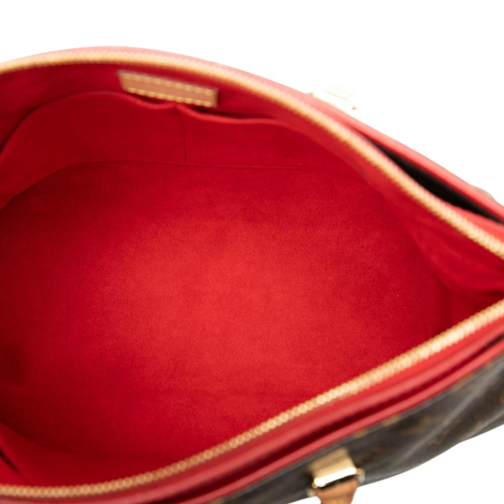 Louis Vuitton B Louis Vuitton Brown Monogram Canvas Fabric Monogram Pallas MM France