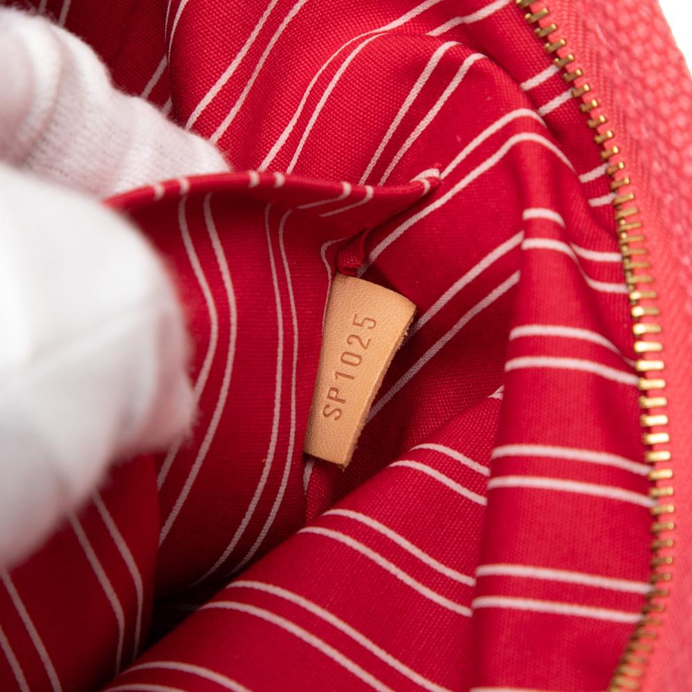 Louis Vuitton AB Louis Vuitton Pink Canvas Fabric Antigua Cabas MM France