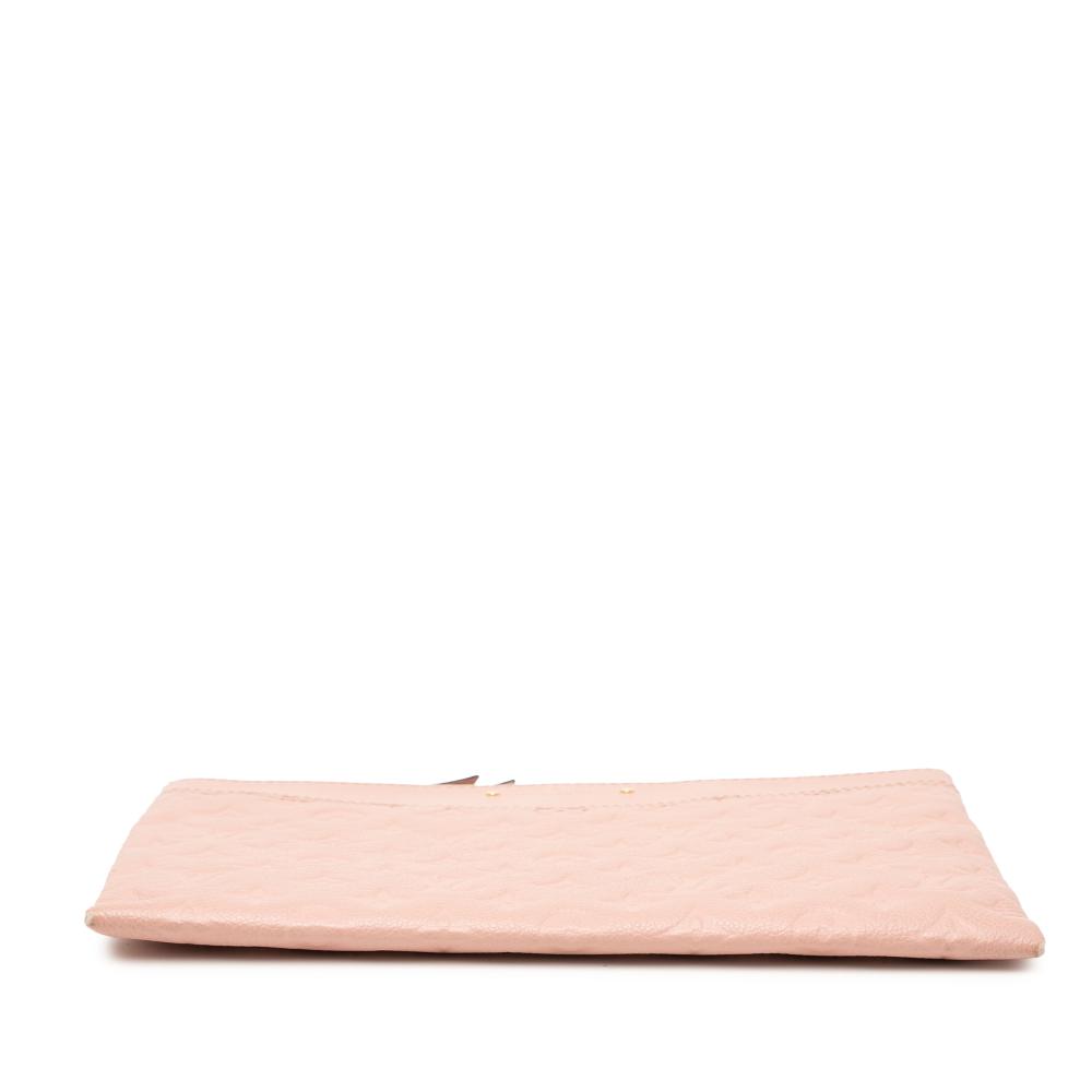 Louis Vuitton B Louis Vuitton Pink Monogram Empreinte Leather Daily Pouch France