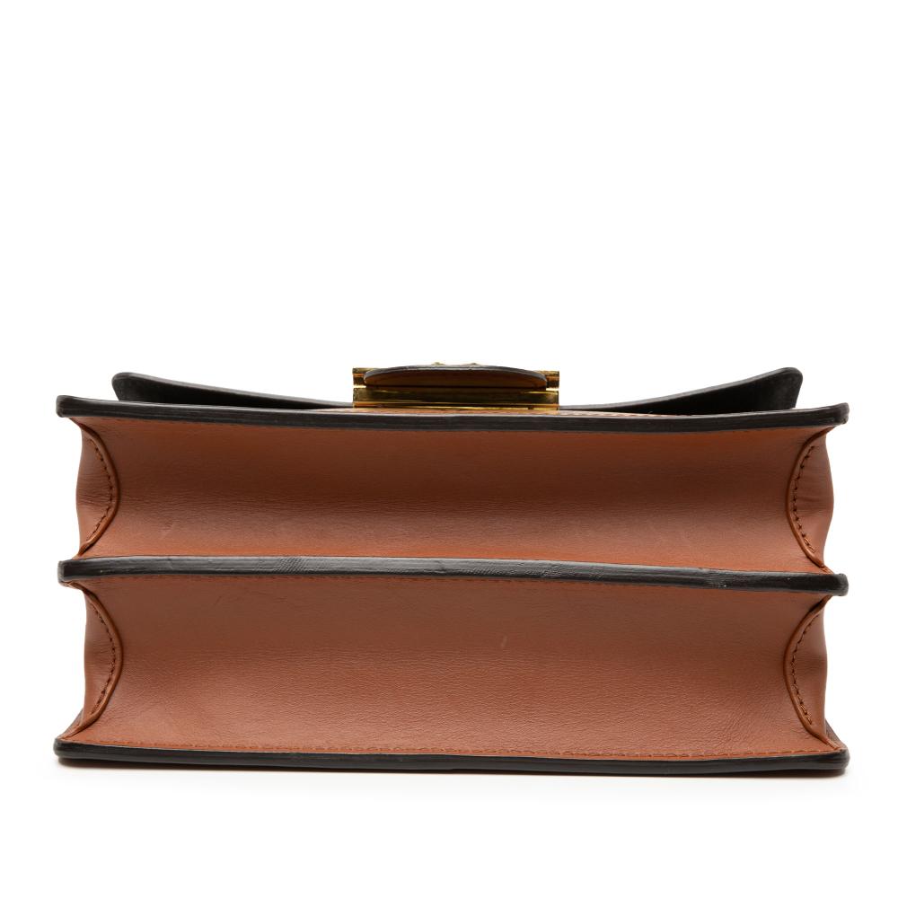 Louis Vuitton AB Louis Vuitton Brown Monogram Canvas Fabric Monogram Reverse Dauphine MM France