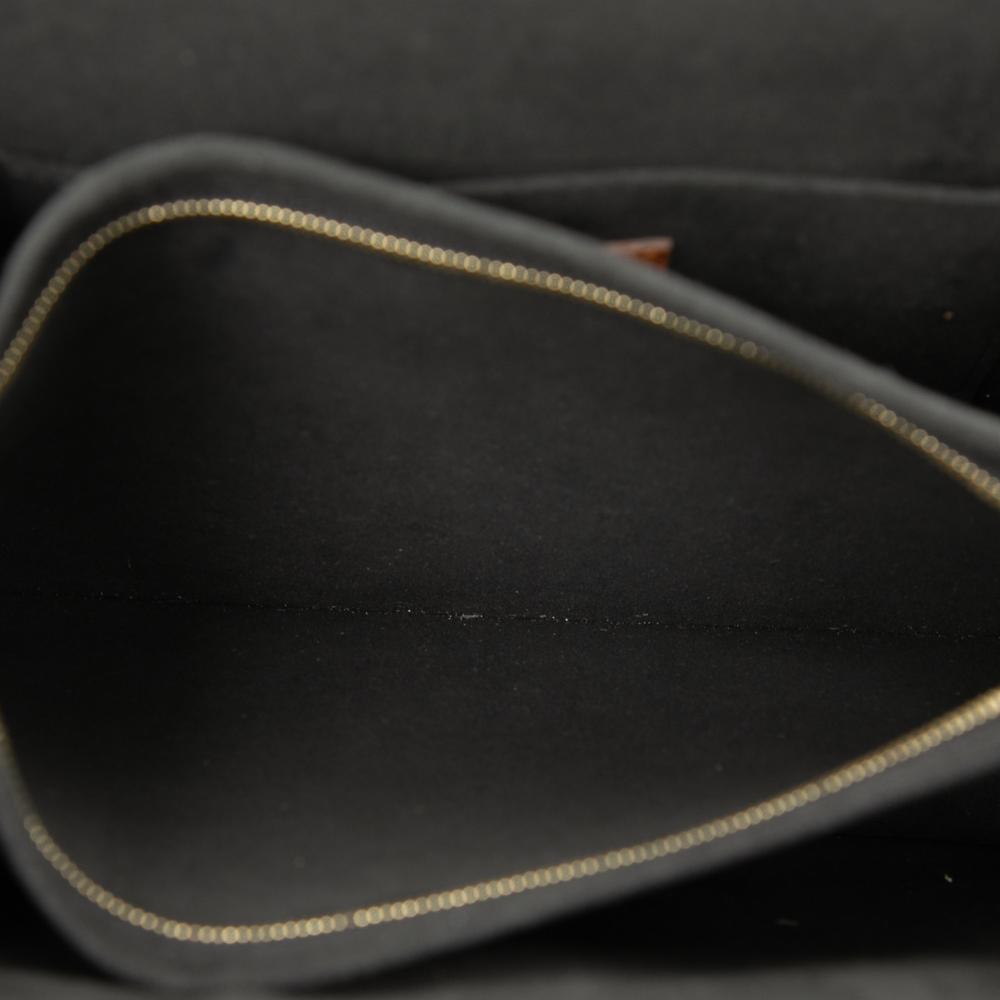 Louis Vuitton AB Louis Vuitton Brown Monogram Canvas Fabric Monogram Reverse Dauphine MM France