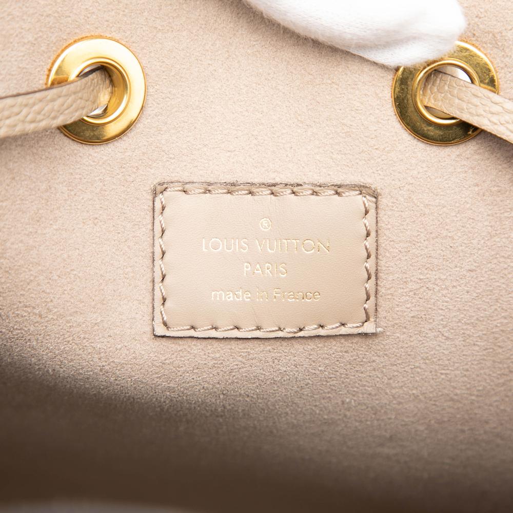 Louis Vuitton Brown Monogram Giant Bicolor Empreinte Neonoe MM France