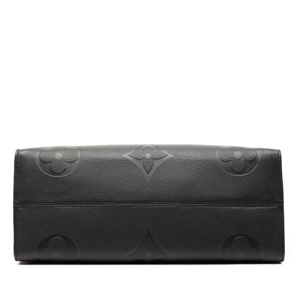 Louis Vuitton AB Louis Vuitton Black Monogram Empreinte Leather Onthego MM France