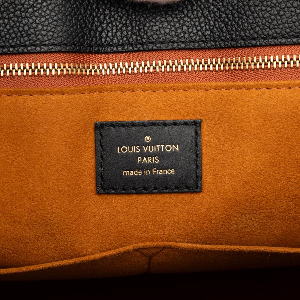 Louis Vuitton AB Louis Vuitton Black Monogram Empreinte Leather Onthego MM France