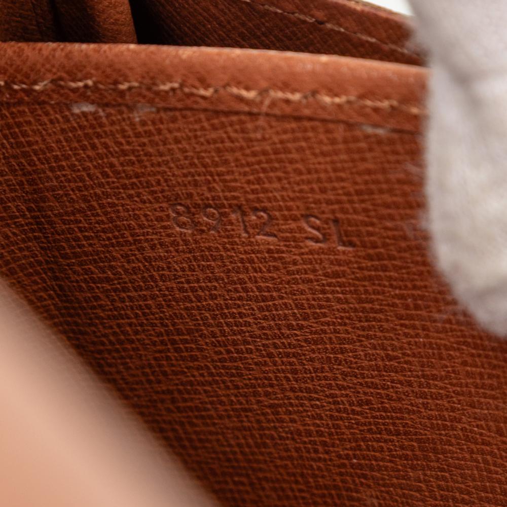 Louis Vuitton B Louis Vuitton Brown Monogram Canvas Fabric Monogram Cartouchiere MM France