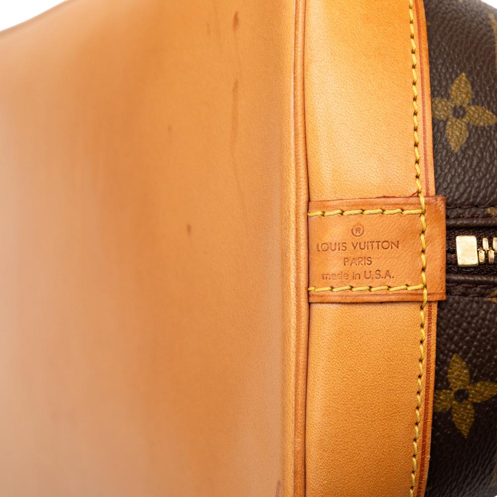 Louis Vuitton B Louis Vuitton Brown Monogram Canvas Fabric Monogram Alma PM United States