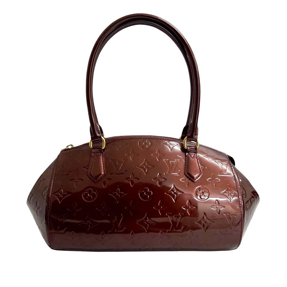 Louis Vuitton AB Louis Vuitton Red Vernis Leather Leather Monogram Vernis Sherwood PM France