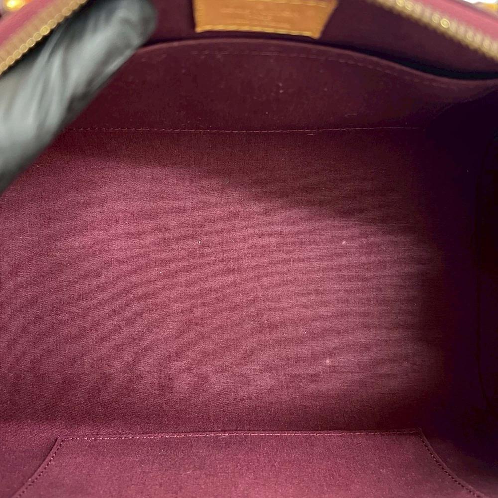 Louis Vuitton AB Louis Vuitton Red Vernis Leather Leather Monogram Vernis Sherwood PM France