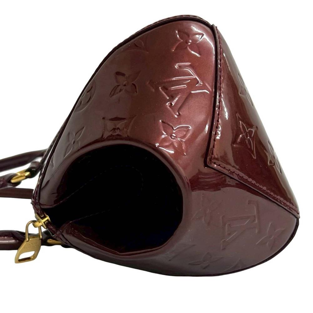 Louis Vuitton AB Louis Vuitton Red Vernis Leather Leather Monogram Vernis Sherwood PM France