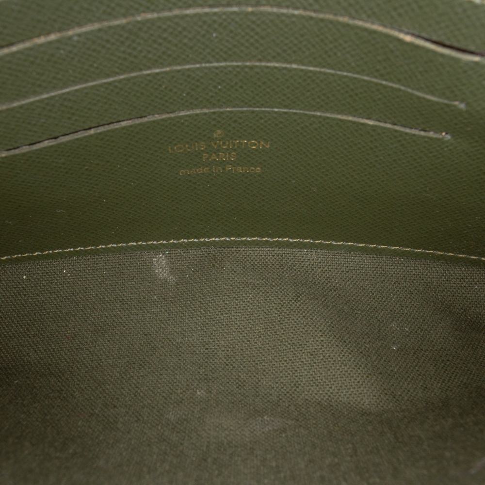 Louis Vuitton Felicie Canvas Strap And Go Pouch Clutch Monogram