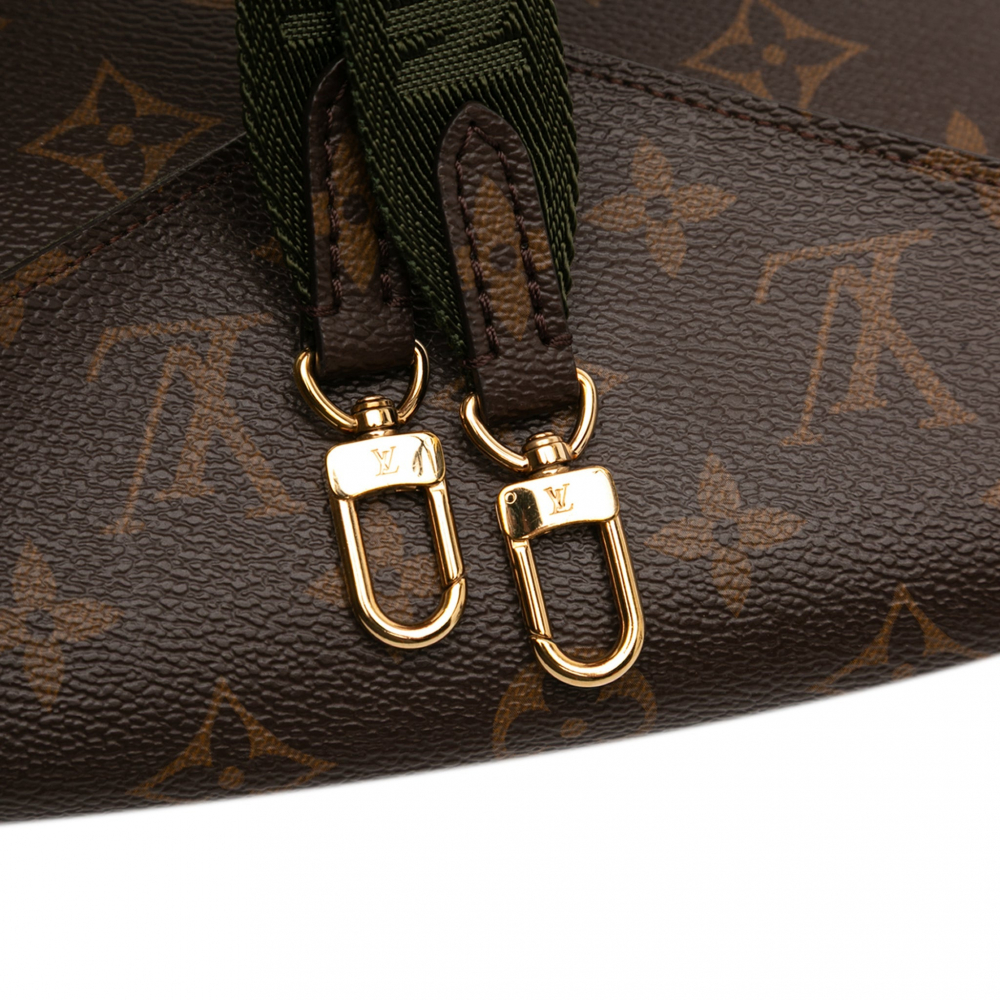 Louis Vuitton Felicie Canvas Strap And Go Pouch Clutch Monogram