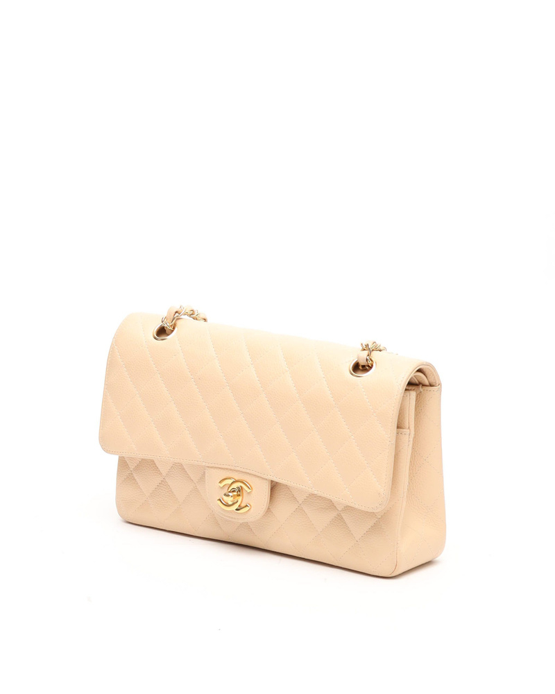 Chanel Caviar Classic Medium Double Flap Bag