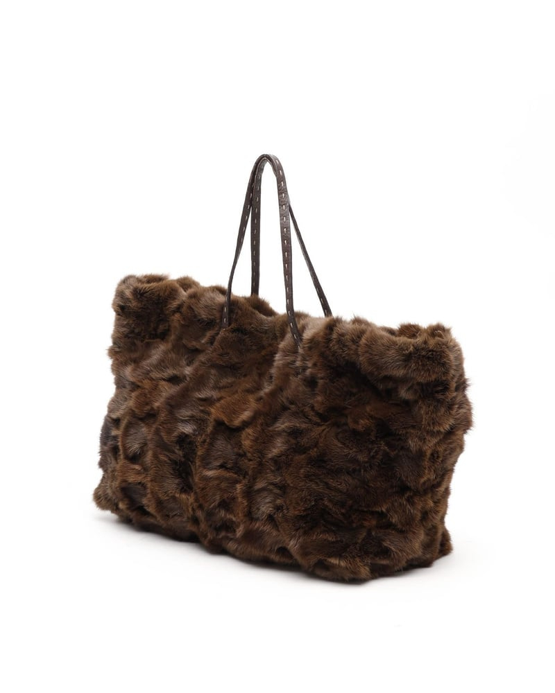 Fendi Selleria Fur Tote Bag