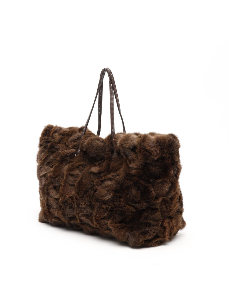 Fendi Selleria Fur Tote Bag