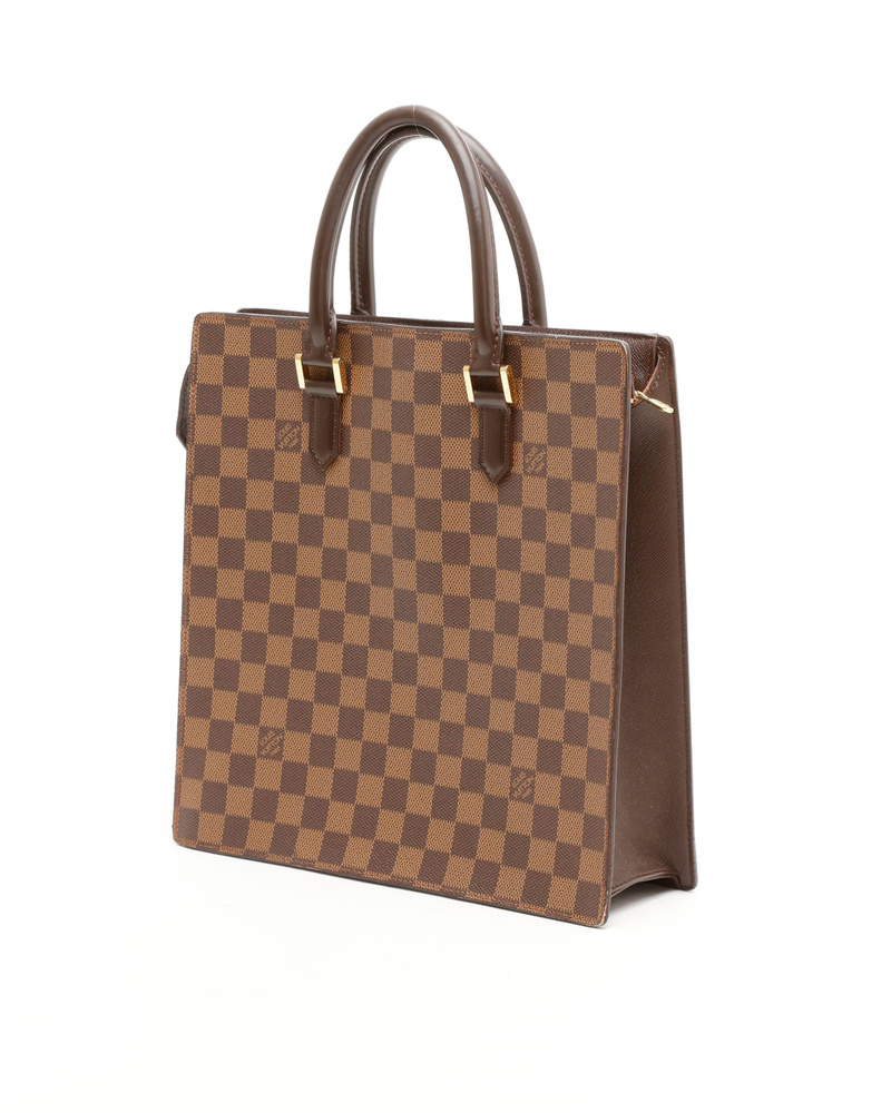 Louis Vuitton Damier Ebene Venice Sac Plat PM Bag